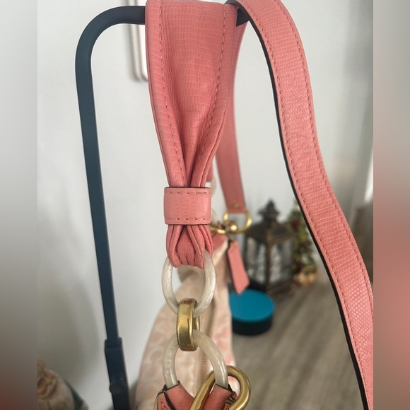 Coach 2010 Kristin Hobo Shoulder Bag- Ombré Pink and Cream - Picture 7 of 14